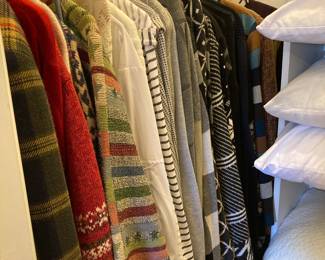 ladies' jackets, sweaters, and wraps