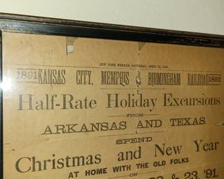 Antique newspaper