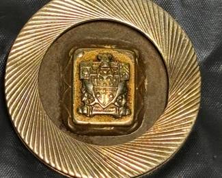 Heavy 14K Brooch