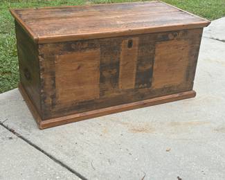 Another awesome Early Stenciled chest