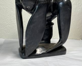 Loads of great Inuit soapstone carvings; many signed
