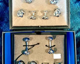 JOSEPH A. BANKS CUFF LINKS AND STUDS.