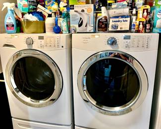 WASHER AND DRYER.