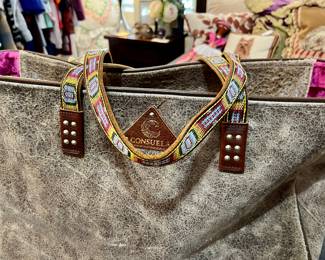 CONSUELA LEATHER LARGE BAG