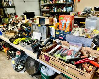 HAND TOOLS, POWER TOOLS.