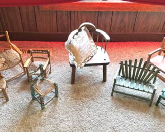 Miniature chairs