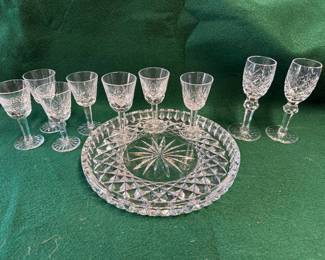 Waterford Lismore crystal set