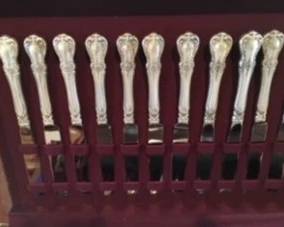 1950's silver flatware