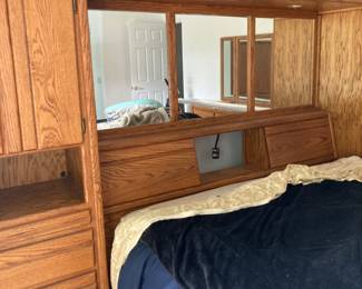 Oak bedroom set