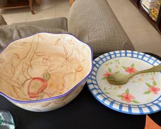 Bowls and platters