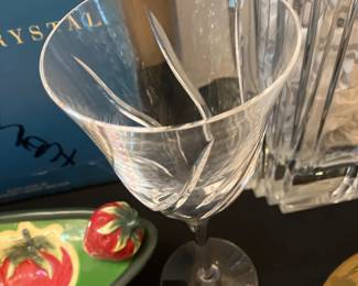 Tipperary crystal glasses