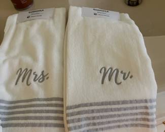 Wedding towels