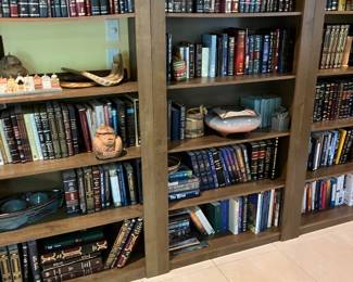 A room full of bookcases