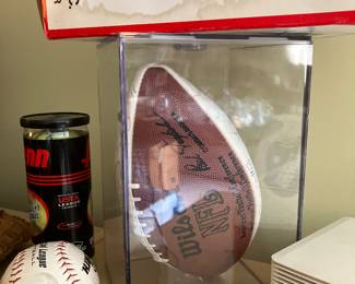 Signed football