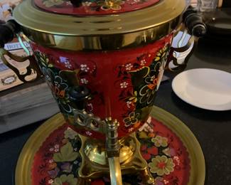 Russian tea urn samovar