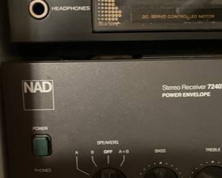 Nad stereo receiver vintage model 7240