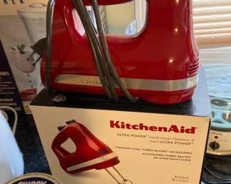 Kitchen aid hand mixer
