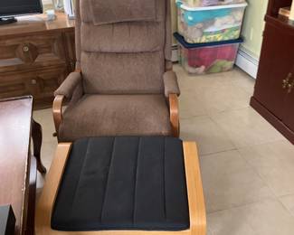 Chair and ottoman