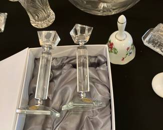 Crystal candle sticks