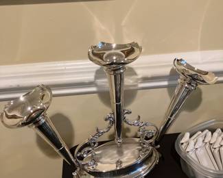Walker and hall Sheffield Flower stem holder