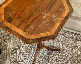Two decorative antique tables