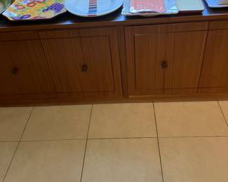 Custom mid-century, modern credenza