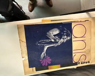 Vintage Janis Joplin Poster – $45
Original late 60s–early 70s artwork
Features iconic live performance image
Psychedelic style perfect for rock & roll collectors