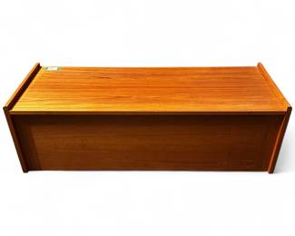 Teak Blanket Box Cedar-Lined Chest, Danish, 1970s