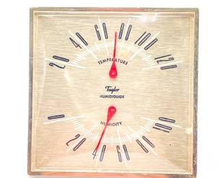 MCM Taylor Desktop Thermometer & Barometer