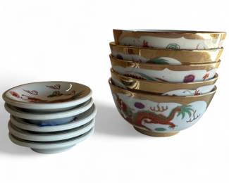 Vintage Chinese Restaurant Ware Dishes & Bowls