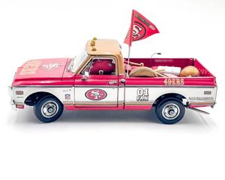 San Francisco 49ers Danbury Mint 1972 Chevrolet C10 Model
