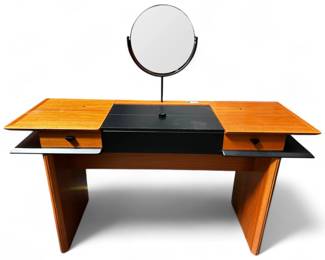Mid-Century Scandinavian Teak Vanity Table
