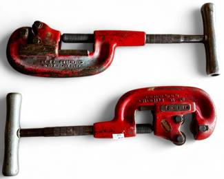 Ridgid No. 1A & No. 2A Heavy Duty Pipe Cutters