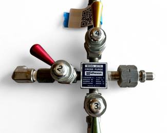 Matheson Cross Purge Model 4774 w/ Fittings & Valves