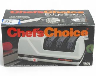 Chef's Choice White 120 Trizor EdgeSelect Knife Sharpener