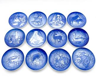 12 Bing & Grøndahl Mother's Day Plates