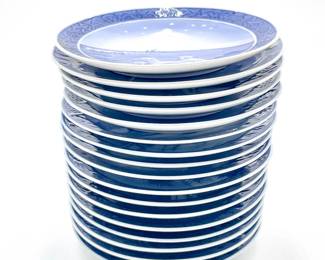 13 Bing & Grøndahl Christmas Plates, Denmark