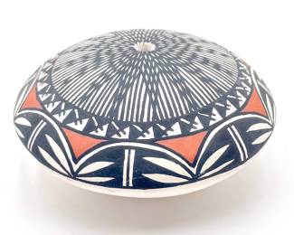 Acoma Pueblo Seed Pot by Frances Concho, Signed