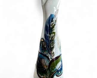 Sascha Brastoff Midcentury Art Pottery Vase