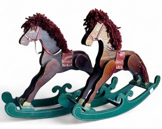 Handmade Wooden Toy Rocking Horses