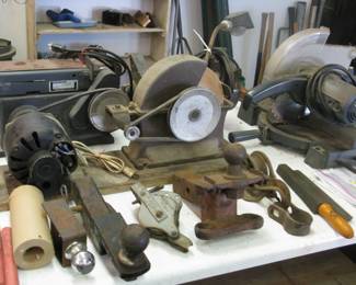 Tools in Pole Barn