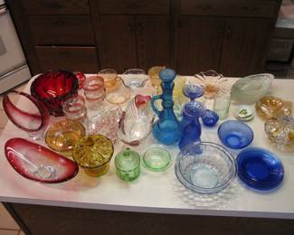 Vintage Depression Glassware