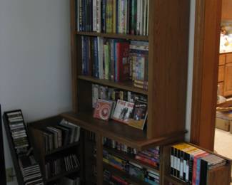 Books - CD's Music & Movies - VHS Tapes - Cassettes
