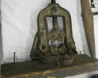 Tools in Pole Barn