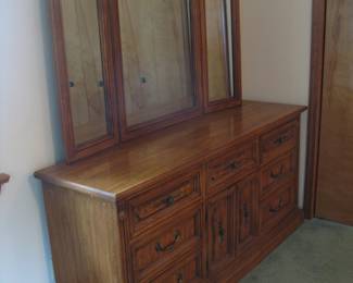 Matching Dresser with Mirror