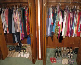 Clothing Mostly Ladies - Size Sm/Med Shoes Size 8