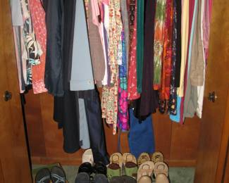 Clothing Mostly Ladies - Size Sm/Med Shoes Size 8