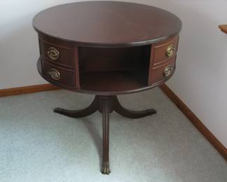 Vintage Drum Table