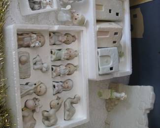 Precious Moments Christmas Set