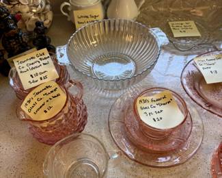 Depression glassware